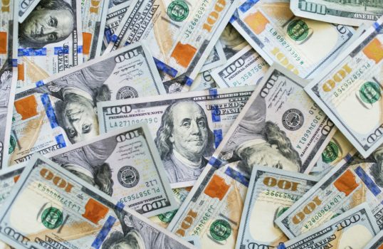 100 us dollar bill